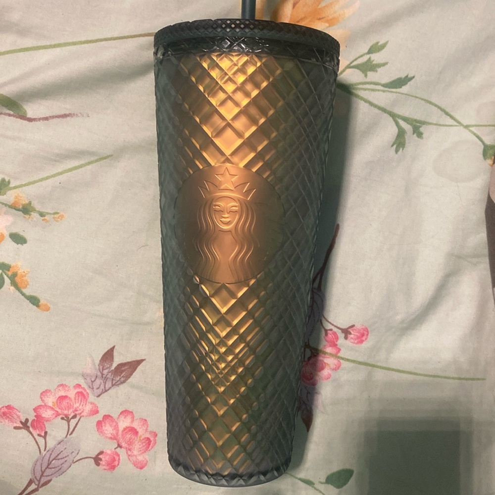 Green Shimmer Starbucks cup